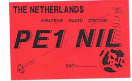QSL- 98   THE NETHERLANDS : ARNHEM : PE1NIL - Other & Unclassified