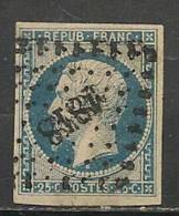 FRANCE - 1952  Yvert # 10 - Losange  -  VF USED - 1852 Louis-Napoléon