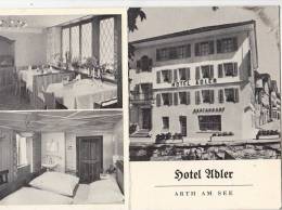 BR42967 Hotel Ubler Arth Am See     2 Scans - Arth