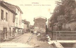 MIREPOIX ,QUARTIER DU BEAL ET CANAL,LAVOIR ,PERSONNAGES  REF 30850 - Mirepoix