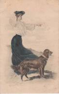 FEMME ET CHIEN 377 - Underwood, Clarence F.