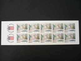 Monaco 1992 - Carnet Non Plié Série Courante N° 1832 Par 10 Neuf  ** - Postzegelboekjes