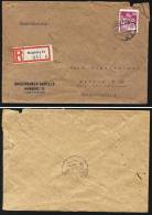 A1419) Bizone R-Brief Von Hamburg 24.5.1949 Nach Berlin M. EF Mi.94B - Covers & Documents