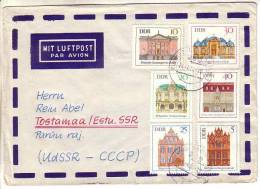 GOOD DDR Postal Cover To ESTONIA 1969 - Good Stamped: Architecture - Brieven En Documenten