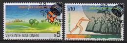 Nations Unies (Vienne) - 1991 - Yvert N° 127 & 128 - Used Stamps