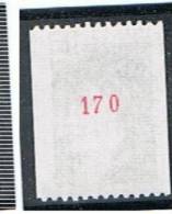 Sabine 1,00 Yvert 1981A, Chiffre 170, ** - Coil Stamps