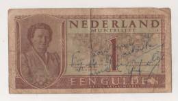 BILLET PAYS-BAS - P.72 - 1 GULDEN - 08/08/1949 - REINE JULIANA - 1 Gulde