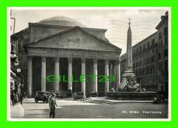 ROMA, ITALIE - LE PANTHÉON - THE PANTHEON - ANIMATED OLD CARS - TRAVEL IN 1948 - - Pantheon