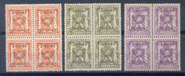 Belgie - Belgique Ocb Nr:   PRE 553 - 555  **  MNH  ( Zie  Scan Als Voorbeeld) - Typo Precancels 1936-51 (Small Seal Of The State)