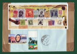 INDIA 2012 Used Cover - POSTAGE STAMPS PRINCELY STATES - MARY WARD LORETO - BIODIVERSITY - BIRD KOLKATA To MUMBAI - Brieven En Documenten