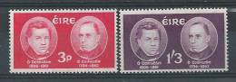 Irlande 1962 N°153/154 Neufs ** Savants O´Donovan Et O´Curry - Ungebraucht