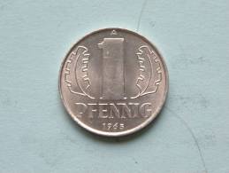 1965 A - 1 PFENNIG / KM 8.1 ( Uncleaned Coin / For Grade, Please See Photo ) !! - 1 Pfennig