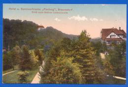 Deutschland; Niederwiesa Braunsdorf; Hotel Flechsig; Blick Nach Schloss Lichtenwalde; 1914 - Niederwiesa