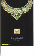 FOLDER ITALIA 2009  - MADE  IN  ITALY - BULGARI  CON FRANCOBOLLO LAMINA D'ARGENTO - - Presentatiepakket