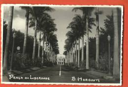 C1282 Praça Da Liberdade Belo Horizonte. Circulé, Date Illisible, Vers La Suisse Suissa - Belo Horizonte