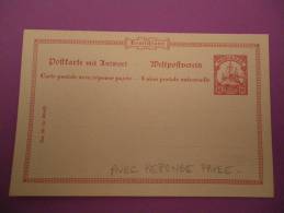 Postkarte P10 Mit Antwortkarte Ungebraucht / Card Postale / Post Card ( Siehe / See Scan ) - Mariana Islands