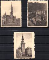 Chromodienst De Beukelaar - Brussel, Le Château De Walzin Et Postel - Lot De 3 Chromos ( 9 X 7 Cm Env.) - De Beukelaer