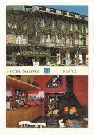 Cp, Commerce, Hôtel Bellevue - Blaye (33), Multi-Vues - Other & Unclassified