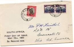 South Africa 1950 FDC - FDC