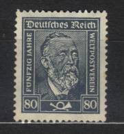 AP60 - GERMANIA IMPERO 1924 , Upu  80 Pf N. 362  *  Mint - Ungebraucht