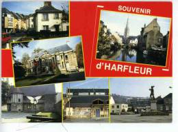 Harfleur - Souvenir - Multivues - Hotel De Ville Jehan De Grouchy Salle De Fêtes Lézarde église Prieuré - Harfleur