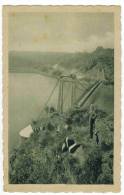 CHAMBON SUR VOUEIZE  : Peu Courant Dentelée Sépia "Vallée Du Cher Passerelle De Saint Marien Sur Le Barrage De Rochebut" - Chambon Sur Voueize