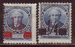 ARGENTINE - 1890 - YT N° 91 + 91a  - Nsg + * - - Neufs