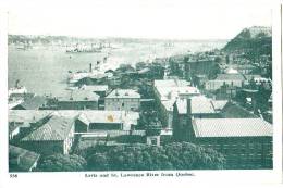 Levis And St. Lawrence River From Quebec - Québec - Les Rivières