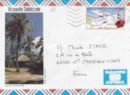 8880# NOUVELLE CALEDONIE LETTRE Obl NOUMEA 1993 Pour SAINTE CROIX AUX MINES HAUT RHIN - Storia Postale