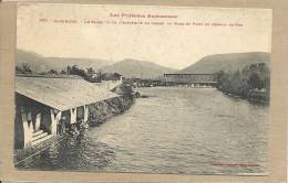 09  SAINT  GIRONS  LE  SALAT  VUE  DE    LEXTREMITE DU CHAMP DE MARS ET PONT DU CHEMIN DE FER - Saint Girons