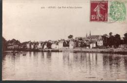 56....MORBIHAN.......AURA Y....LE PORT ET ST GOUSTAN........ÉCRITE .. .. . . ‹(•¿• )› - Auray