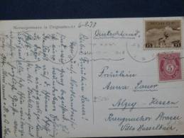 A2306    CP NORGE   POUR L'ALLEMAGNE  1938 - Lettres & Documents