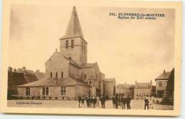 DEP 58 SAINT PIERRE LE MOUTIER EGLISE - Saint Pierre Le Moutier