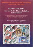 Liechtenstein 3rd Salon In The Netherlands In Kerkrade - Catalogue - 2005 - Crónicas & Anuarios