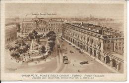 TORINO: Grand Hotel Roma E Rocca Cavour - Cafes, Hotels & Restaurants