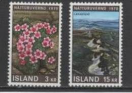 (S1142) ICELAND, 1970 (European Nature Conservation Year). Complete Set. Mi ## 447-448. MNH** - Unused Stamps