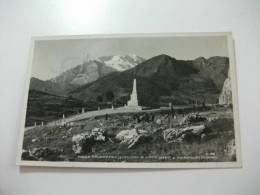 Monumento Ai Caduti Passo Falzarego Col Di Lana E Marmolata Retro Timbroalbergo Marmolada  Passo Falzarego - Kriegerdenkmal