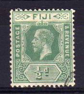 Fiji - 1916 - ½d Definitive (Yellow Green Watermark Multiple Crown CA) - Used - Fiji (...-1970)