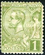 PRINCIPATO DI MONACO, PRINCE ALBERT I, 1891, FRANCOBOLLO NUOVO (MLH*), Mi 11, Scott 11,  YT 11 - Autres & Non Classés