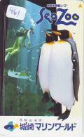 Télécarte  Japon * OISEAU MANCHOT  (961)  PENGUIN BIRD Japan * Phonecard * PINGUIN * - Pinguini