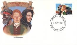 (125) Australian FDC Cover - Premier Jour Australie - 1982 - Australia Day - Storia Postale