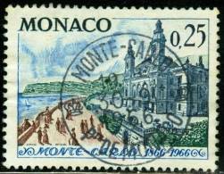 PRINCIPATO DI MONACO, MONTE CARLO, 1966, FRANCOBOLLO USATO, Mi 827,  Scott 632,  YT 691 - Gebruikt