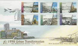 New Zealand 1998 Urban Transformation FDC - FDC