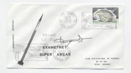 KOUROU 1976 - Lancement EXAMETNET - SUPER ARCAS 35-80 - Signature Dir Des Opérations - Europe