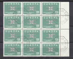 TOP!! TÜRKEI 1889 * EUROPA ZWÖLFERBLOCK * FEINST GESTEMPELT **!! - Used Stamps