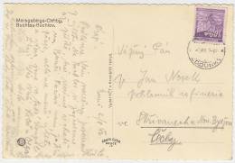 1942 Bohemia & Moravia Postcard. Buchlov, Chriby.  (D03127) - Cartas & Documentos