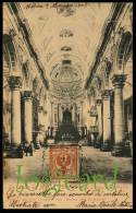 MODICA (RG) INTERNO DELLA CHIESA DI S.PIETRO 1903 - Modica