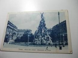 Torino  Piccolo Formato Piazza Dello Statuto Monumento Del Frejus - Other Monuments & Buildings