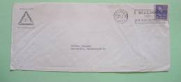 USA 1953 Cover Saint Louis To Worcester  - Thomas Jefferson - Saving Bonds Slogan - Storia Postale