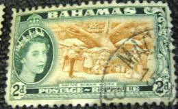 Bahamas 1954 Straw Work 2d - Used - 1859-1963 Colonia Británica